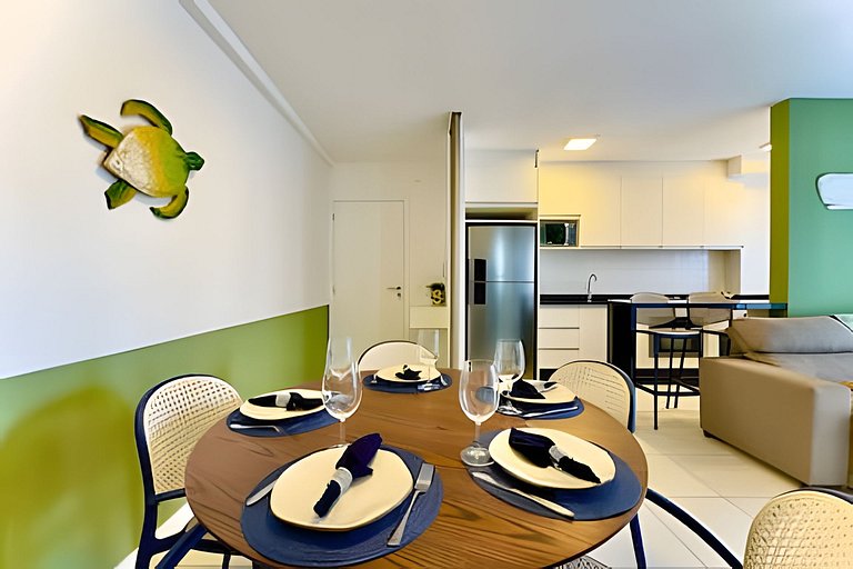 Vista Mar A 150m da Praia Piscina Churrasqueira