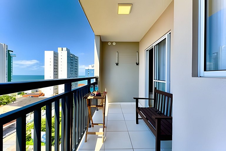Vista Mar A 150m da Praia Piscina Churrasqueira