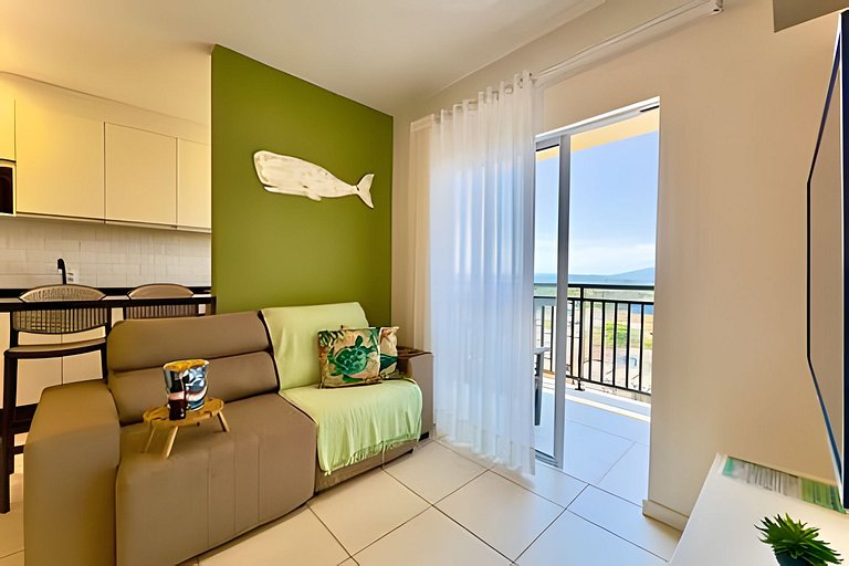 Vista Mar A 150m da Praia Piscina Churrasqueira