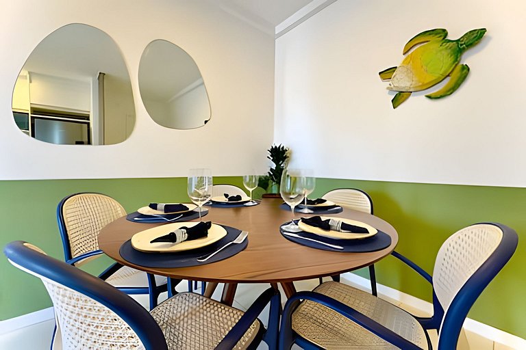 Vista Mar A 150m da Praia Piscina Churrasqueira