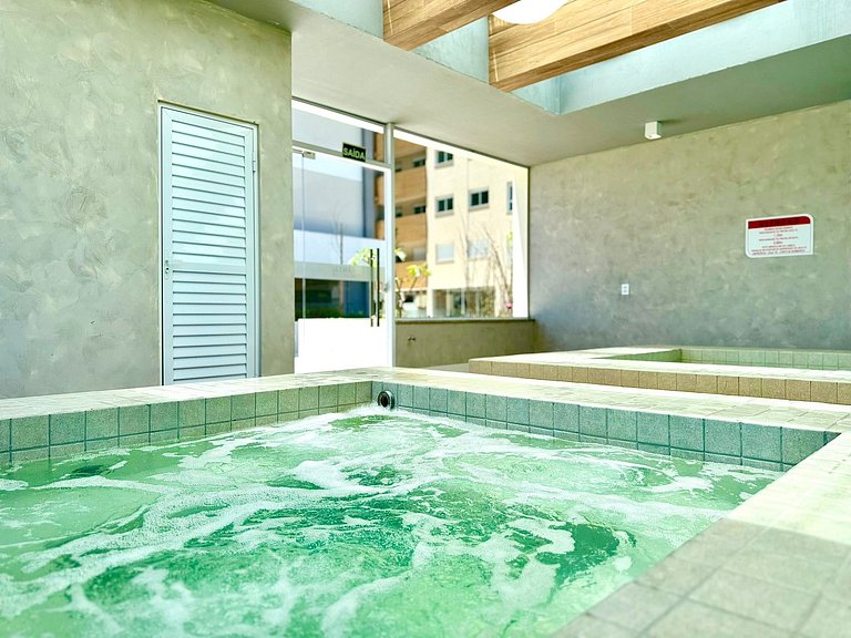 Apto Moderno c/ Piscina Aquecida | Lazer Completo