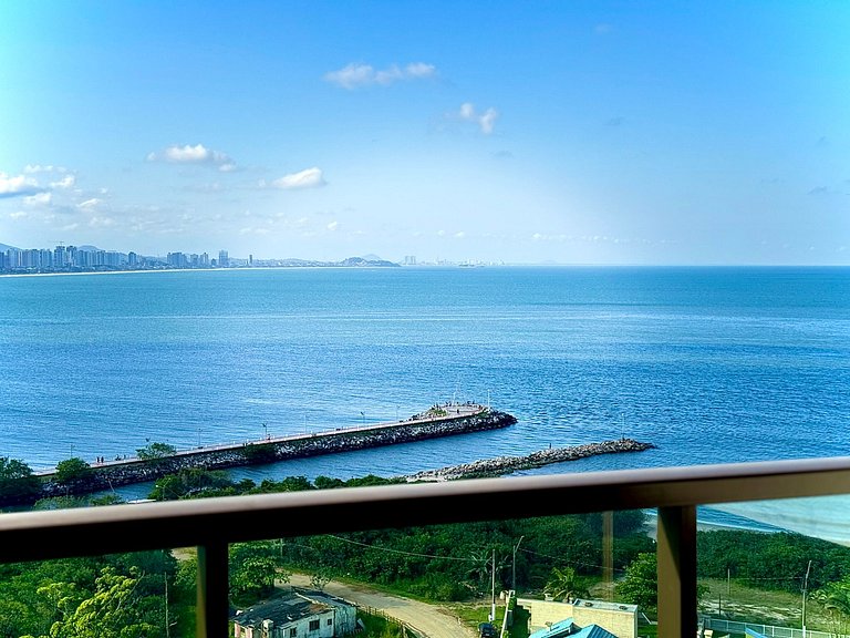 Home club Vista mar Piscina Churrasqueira Ita1402