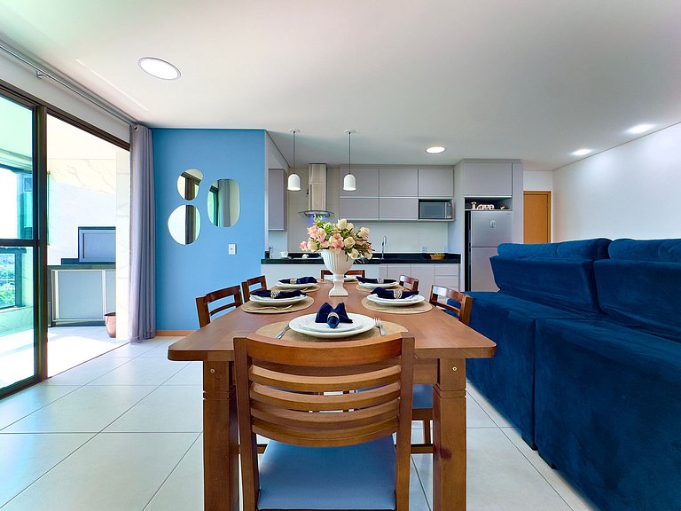 Paraíso beira mar - com Piscina Churrasqueira