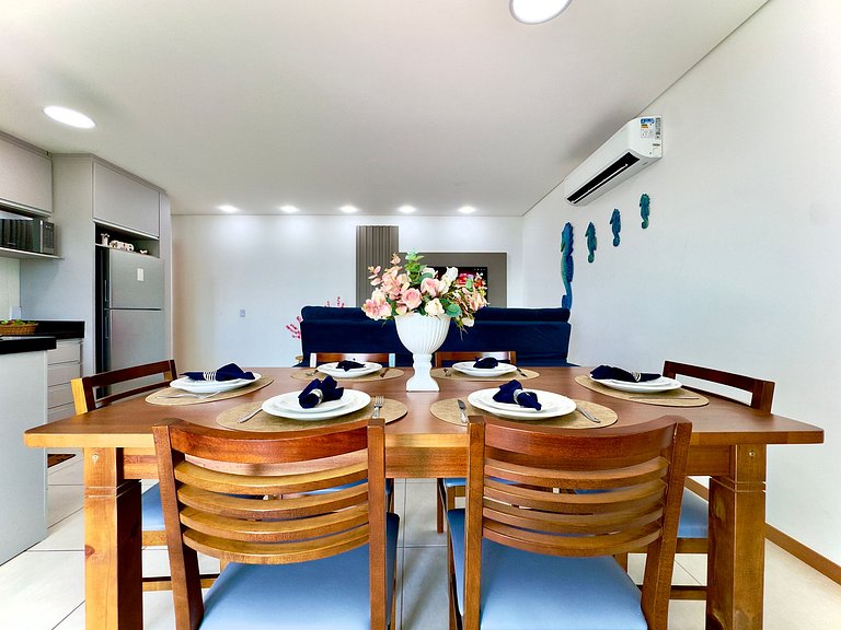 Paraíso beira mar - com Piscina Churrasqueira