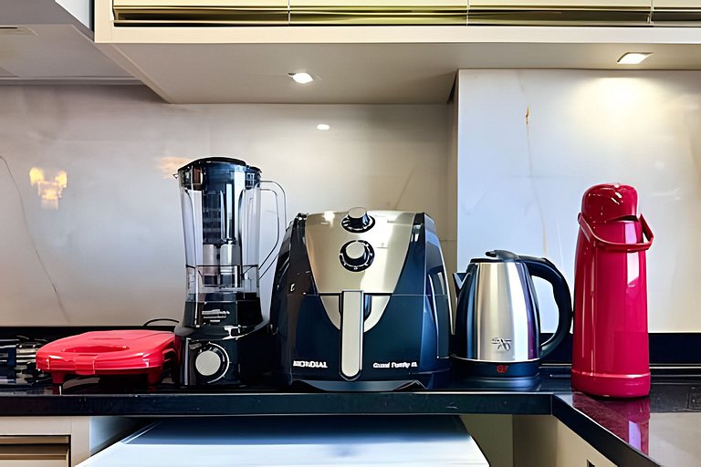 Apto a 150m da PRAIA Churrasq. c/ Piscina - Wi-fi