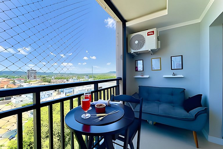 Apto a 150m da PRAIA Churrasq. c/ Piscina - Wi-fi