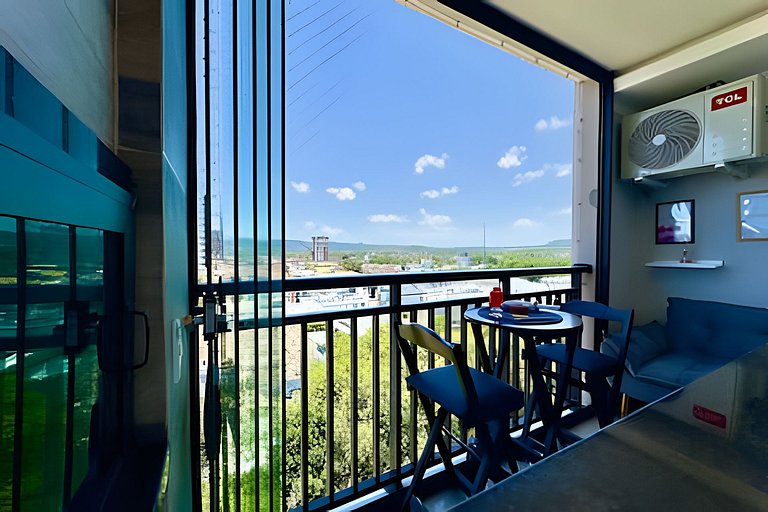 Apto a 150m da PRAIA Churrasq. c/ Piscina - Wi-fi