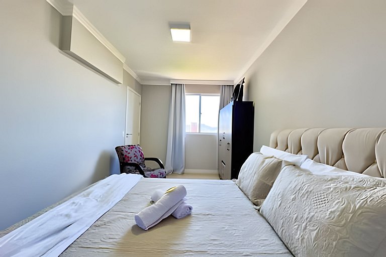 Apto a 150m da PRAIA Churrasq. c/ Piscina - Wi-fi