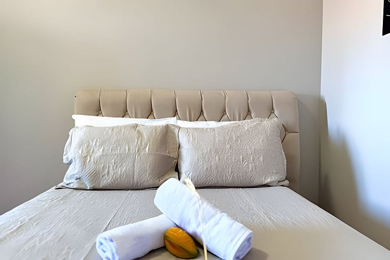 Apto a 150m da PRAIA Churrasq. c/ Piscina - Wi-fi