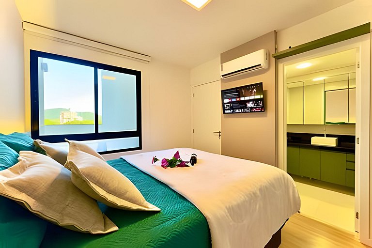 A 300m PRAIA c/Piscina Ar e 8min Beto Carrero