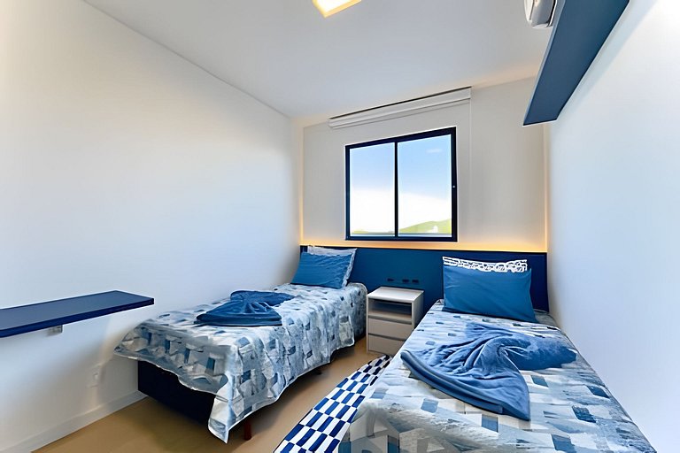 A 300m PRAIA c/Piscina Ar e 8min Beto Carrero