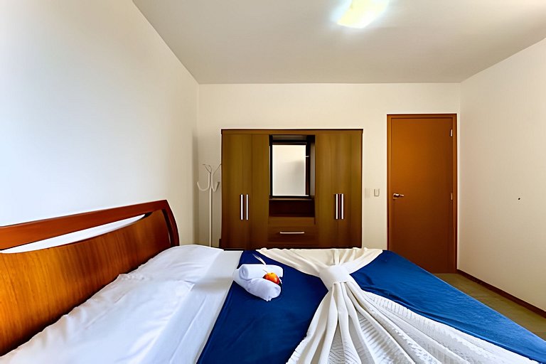 A 400m PRAIA c/ Piscina Wi-fi Churrasqueira