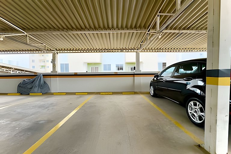 A 400m PRAIA c/ Piscina Wi-fi Churrasqueira