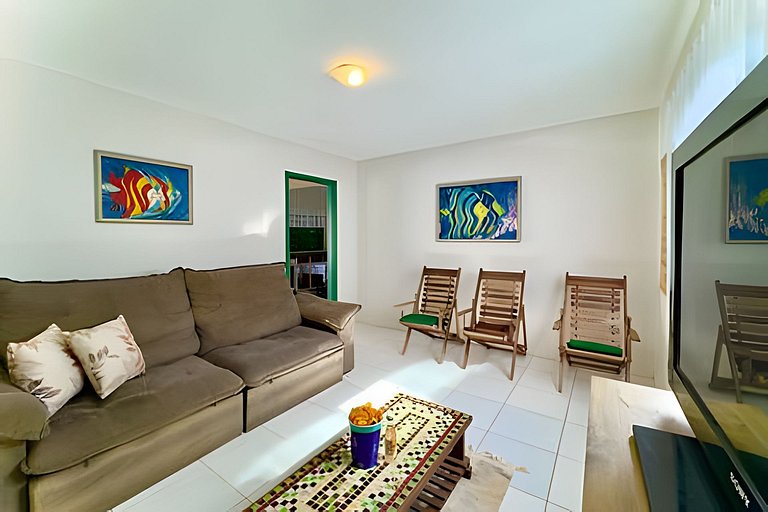 Casa c/Piscina e Churrasq. Privativa 400m da Praia