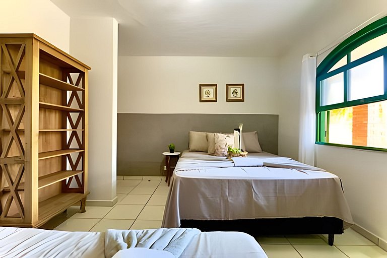 Casa c/Piscina e Churrasq. Privativa 400m da Praia