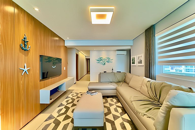 Frente Mar | Varanda Gourmet | Piscina Infinita