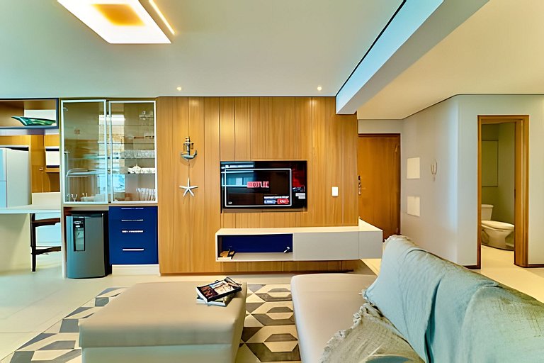 Frente Mar | Varanda Gourmet | Piscina Infinita