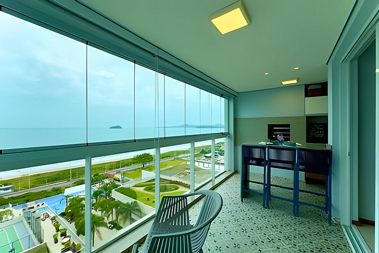 Frente Mar | Varanda Gourmet | Piscina Infinita