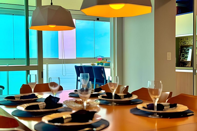 Frente Mar | Varanda Gourmet | Piscina Infinita