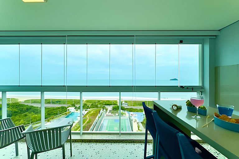 Frente Mar | Varanda Gourmet | Piscina Infinita