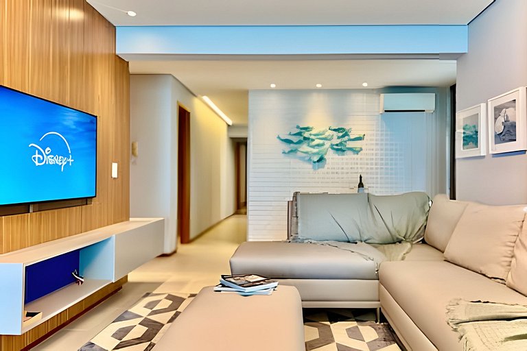 Frente Mar | Varanda Gourmet | Piscina Infinita