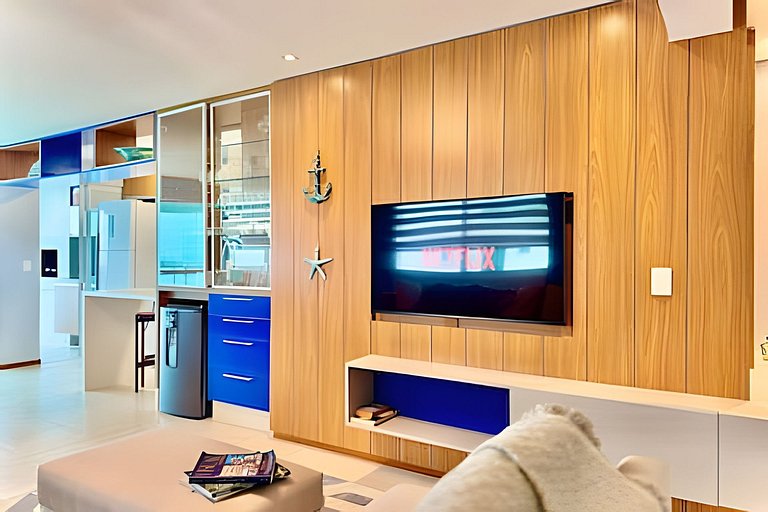 Frente Mar | Varanda Gourmet | Piscina Infinita