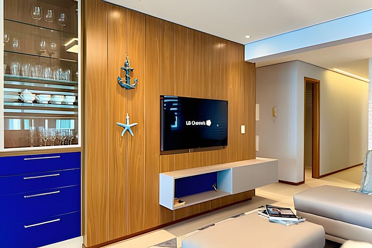 Frente Mar | Varanda Gourmet | Piscina Infinita