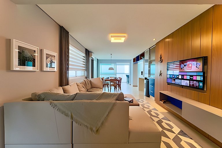 Frente Mar | Varanda Gourmet | Piscina Infinita