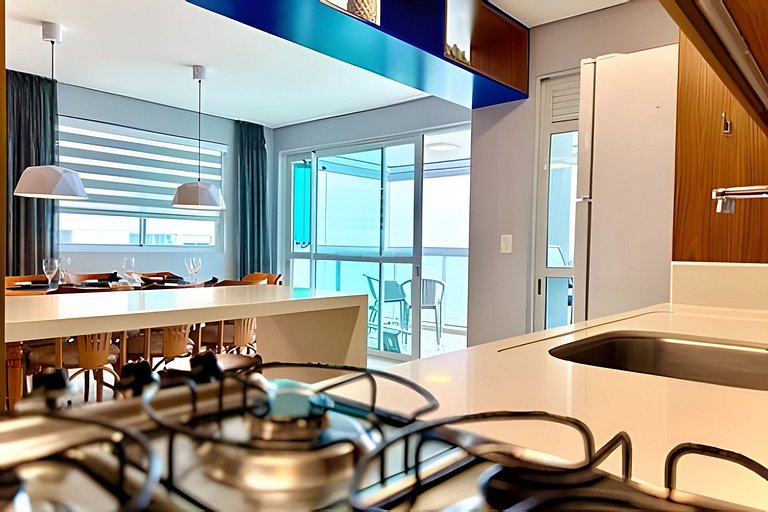 Frente Mar | Varanda Gourmet | Piscina Infinita