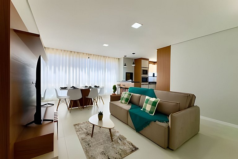 A 200m do Mar – Apartamento Completo p/ Família