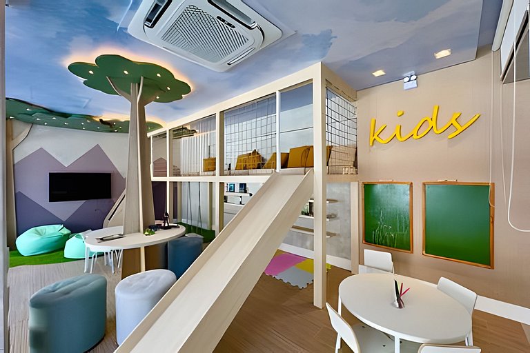 Home Club Frente Mar • Lazer Completo em Piçarras