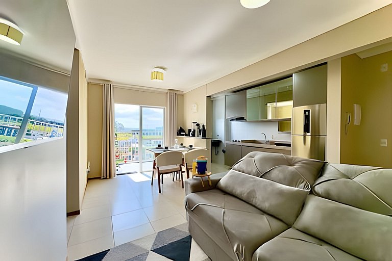 Apto a 340m da PRAIA c/Piscina Churrasq. Wi-Fi