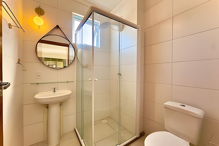 Apto a 340m da PRAIA c/Piscina Churrasq. Wi-Fi