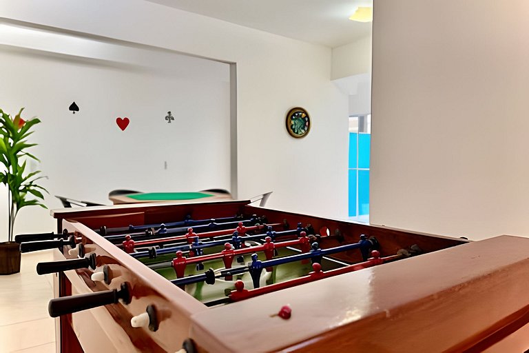 Apto a 340m da PRAIA c/Piscina Churrasq. Wi-Fi