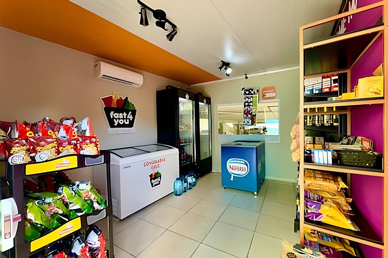 Apto a 340m da PRAIA c/Piscina Churrasq. Wi-Fi