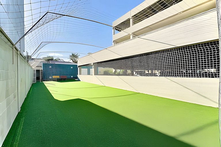 Apto a 340m da PRAIA c/Piscina Churrasq. Wi-Fi