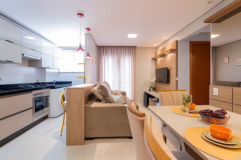 A 400m da PRAIA | Piscina, Wi-Fi e Churrasqueira