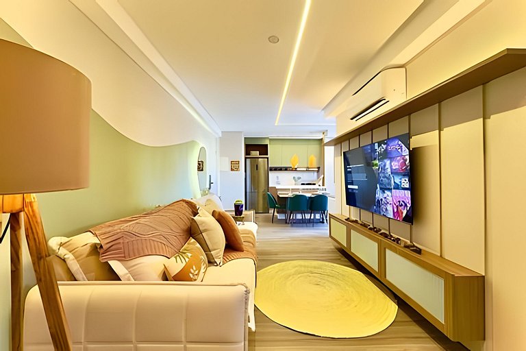 Seu Refúgio a 500m da Praia | Piscina e Churrasq.