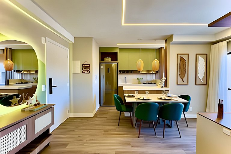 Seu Refúgio a 500m da Praia | Piscina e Churrasq.