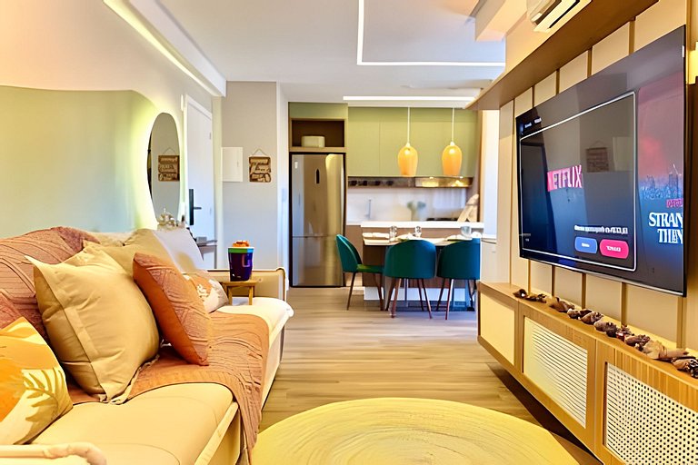 Seu Refúgio a 500m da Praia | Piscina e Churrasq.