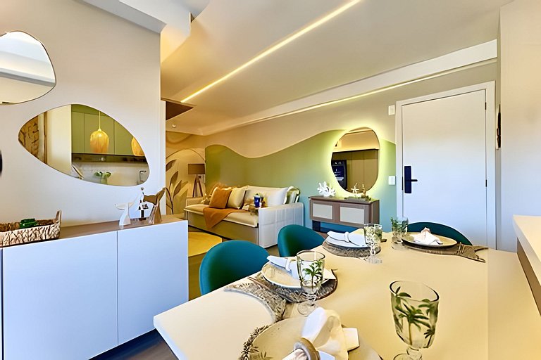 Seu Refúgio a 500m da Praia | Piscina e Churrasq.