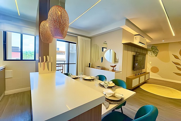 Seu Refúgio a 500m da Praia | Piscina e Churrasq.