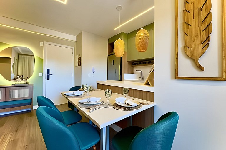 Seu Refúgio a 500m da Praia | Piscina e Churrasq.