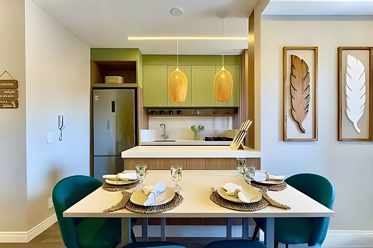 Seu Refúgio a 500m da Praia | Piscina e Churrasq.