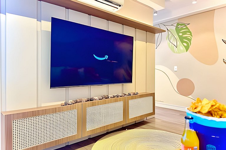 Seu Refúgio a 500m da Praia | Piscina e Churrasq.