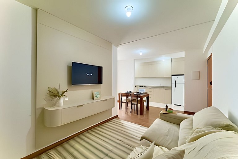 Pé na Areia c/ Piscina e Churrasqueira Privativa