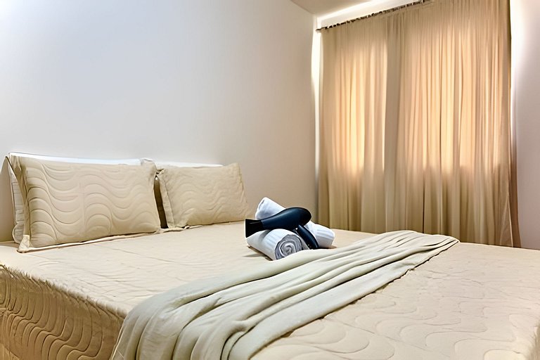 Pé na Areia c/ Piscina e Churrasqueira Privativa