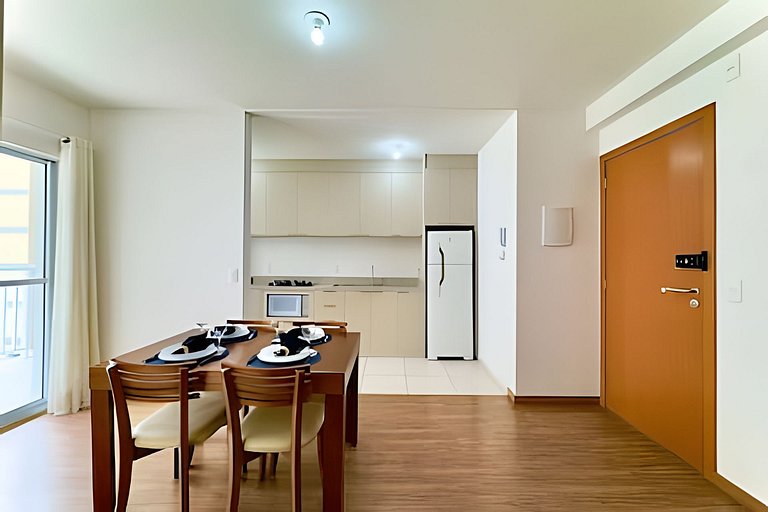 Pé na Areia c/ Piscina e Churrasqueira Privativa