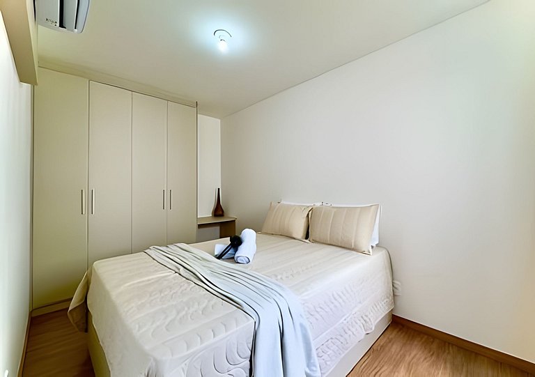 Pé na Areia c/ Piscina e Churrasqueira Privativa