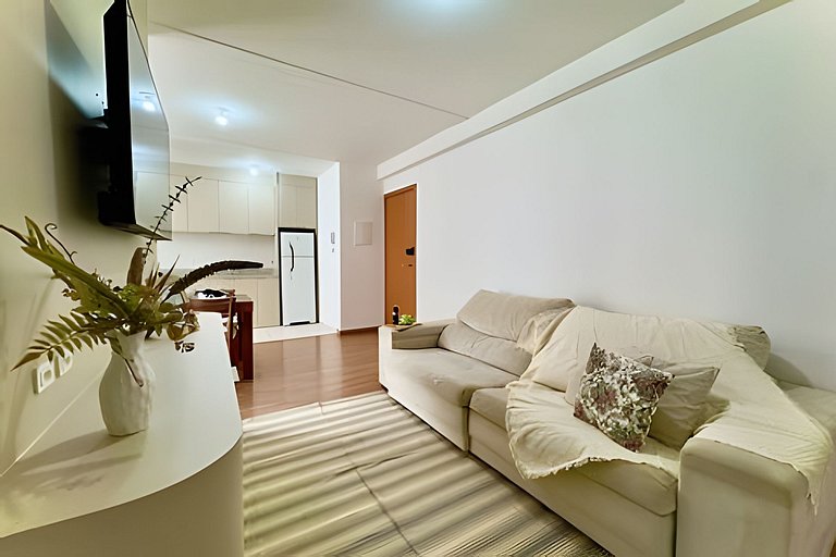 Pé na Areia c/ Piscina e Churrasqueira Privativa